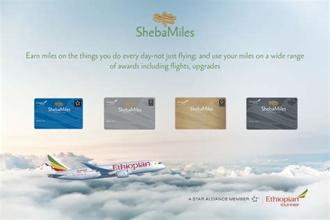 ethiopian airlines miles and more|ShebaMiles, the Ethiopian Airlines loyalty program